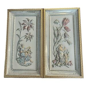 MCM wall Art Metalcraft Four Seasons 3D Metal Art Framed